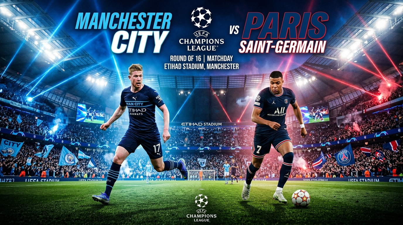 Manchester City vs Paris Saint-Germain