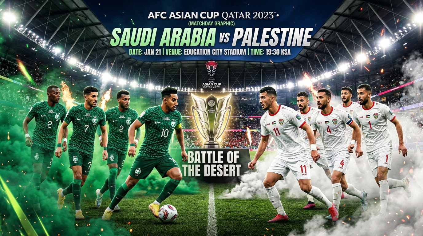 Saudi Arabia vs Palestine